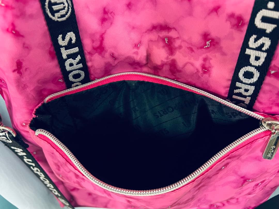 M-U SPORTS ♡美品♡ マーブルピンクバッグ