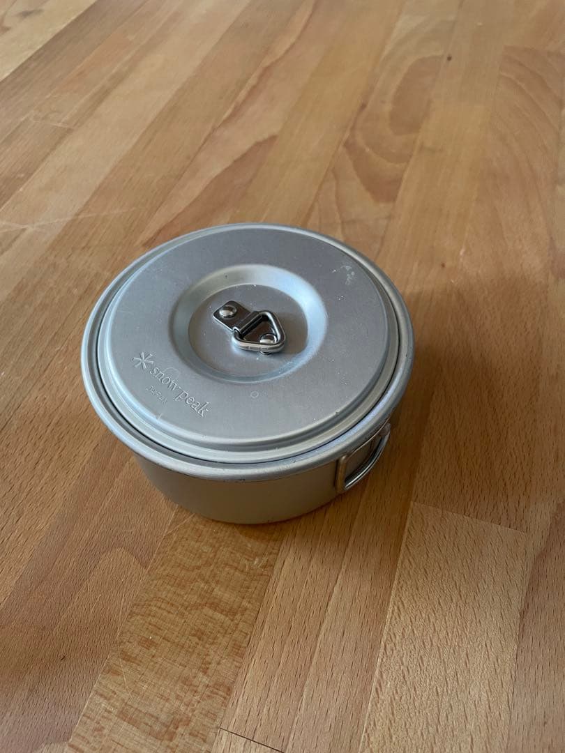 廃盤　スノーピーク シングルクッカーセット　ソロセット 焚　アルミクッカー