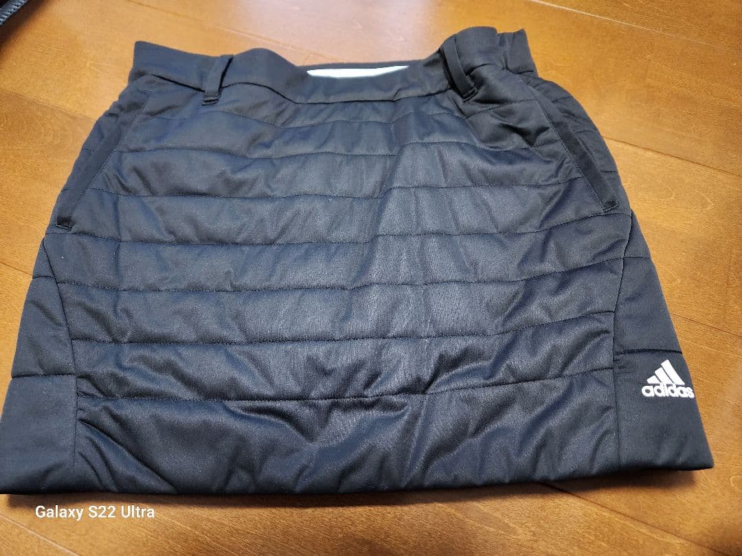 新品✨アディダスゴルフ　　 　中綿ジャケット&スカートセットアップ 黒
