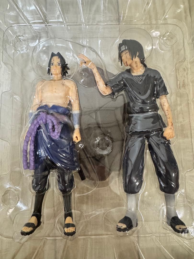 NARUTO 一番くじ ラストワン うちはサスケ&うちはイタチ フィギュア