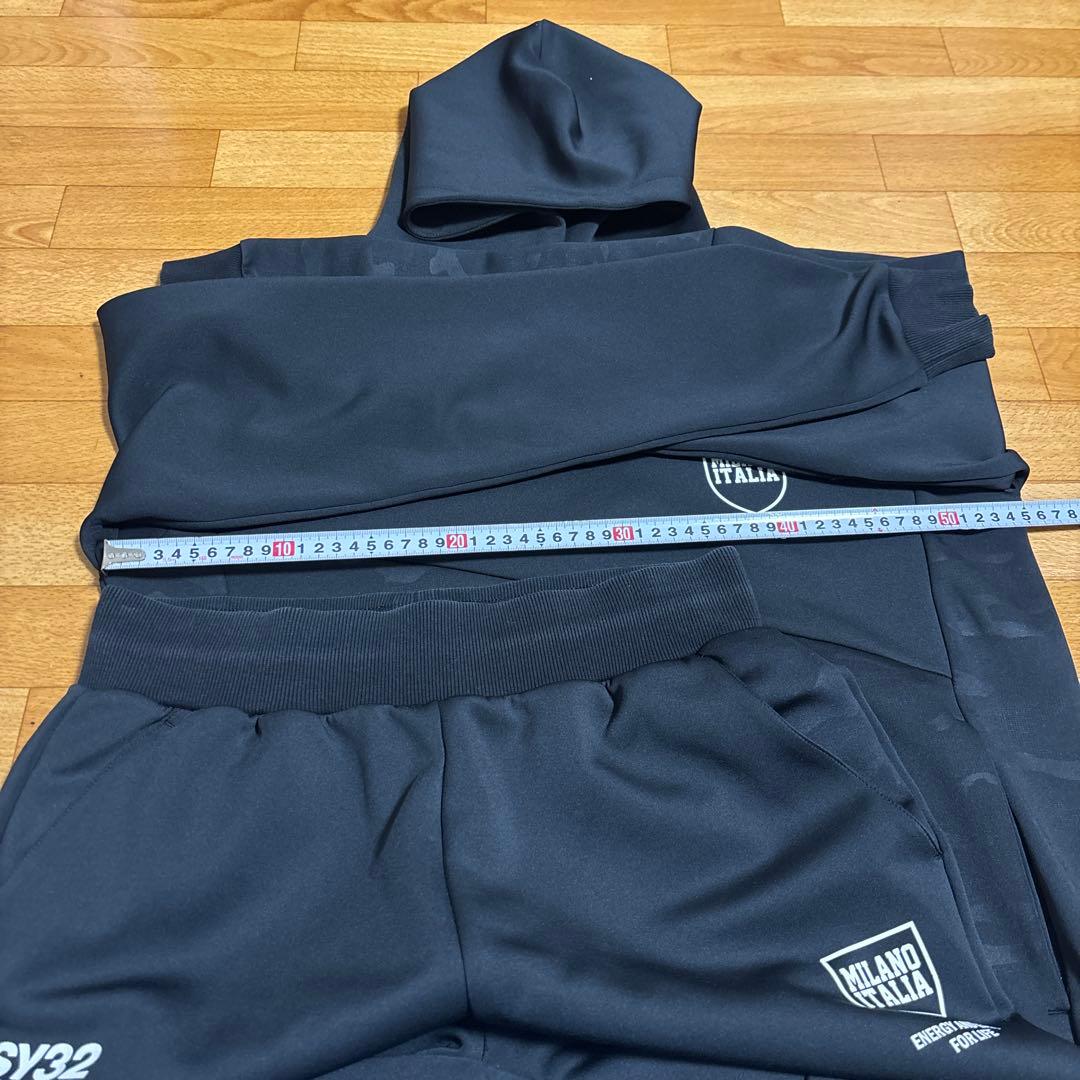 オレンジ SY32 セットアップ パーカー パンツ ダンボール スウェット