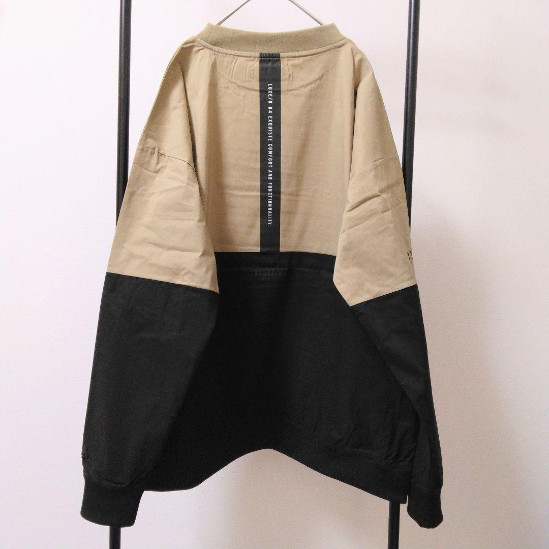 [サンプルSALE /D344 ] LUXE/R ナイロン布帛プルオーバー