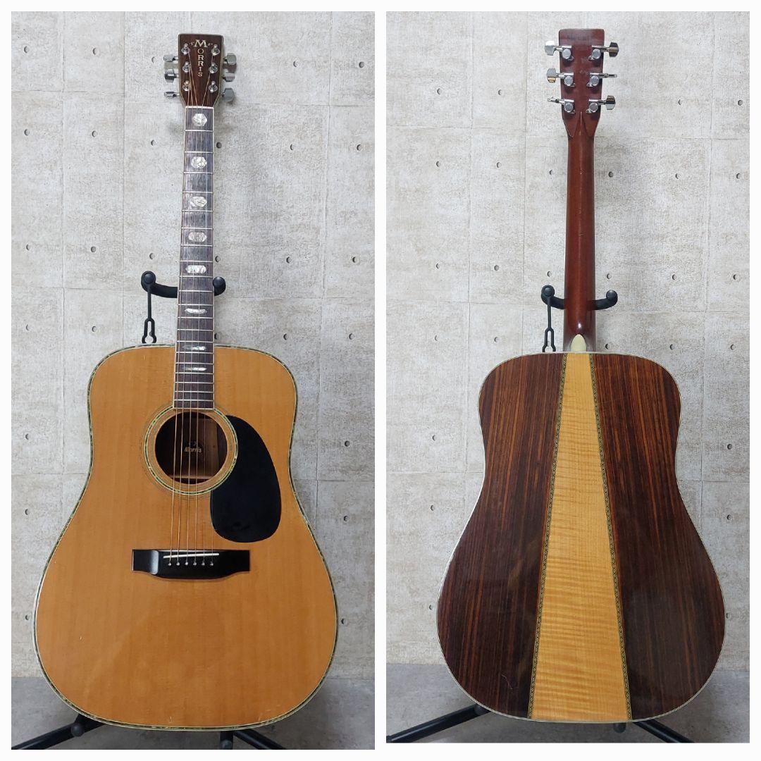 【希少】 Morris TF W-60 ハカランダ 縦ロゴ 弦張り替え済