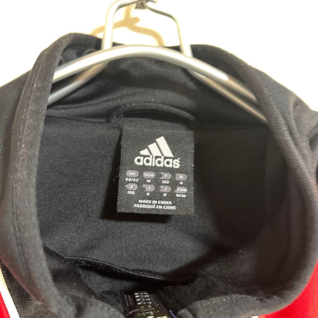 ACミラン adidas ジャージ 黒/赤 サイズO