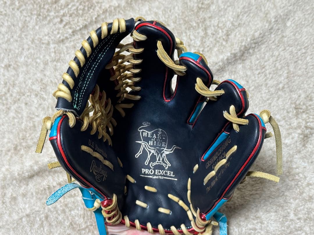 限定品ローリングス 一般軟式グローブ 外野用 HOH PRO エクセルウィザード