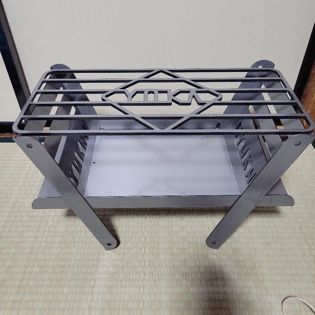 YOKA 焚き火台 スチール製 収納袋付き