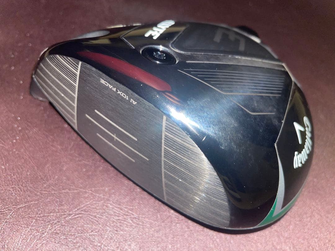 キャロウェイ エリート 9度 ヘッド ヘッドカバー 試打のみ 超美品コース未使用