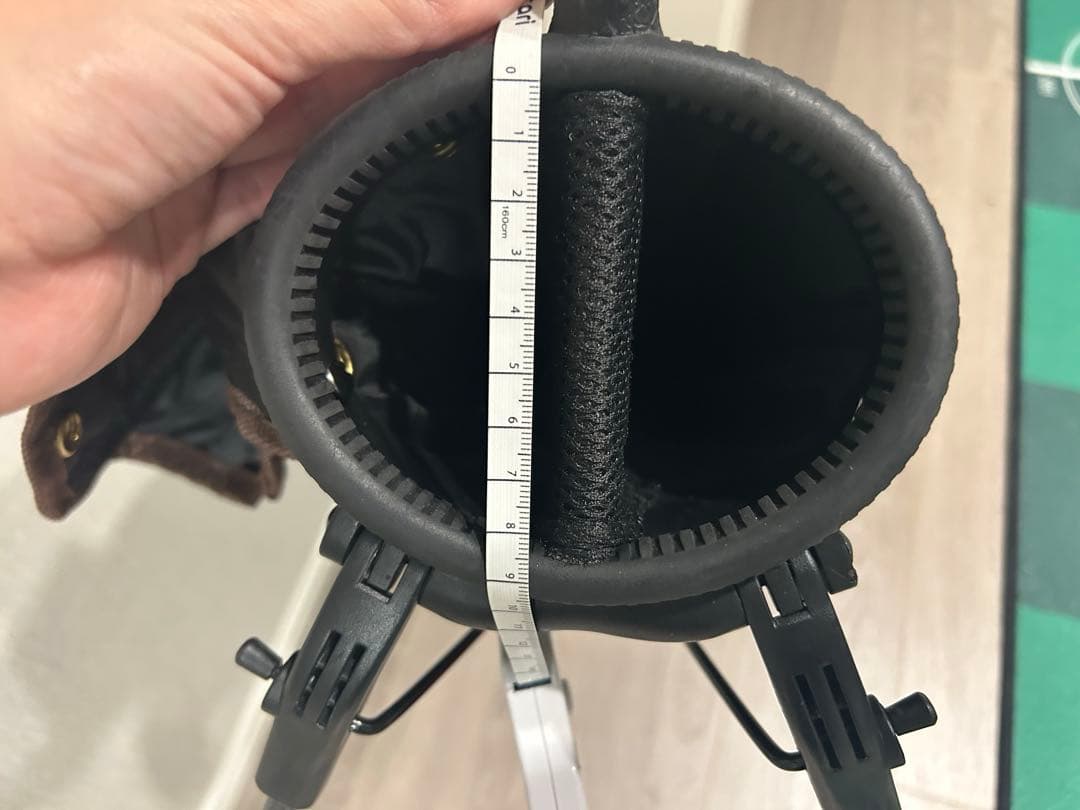 【美品】Black&White ゴルフバッグ スタンド式