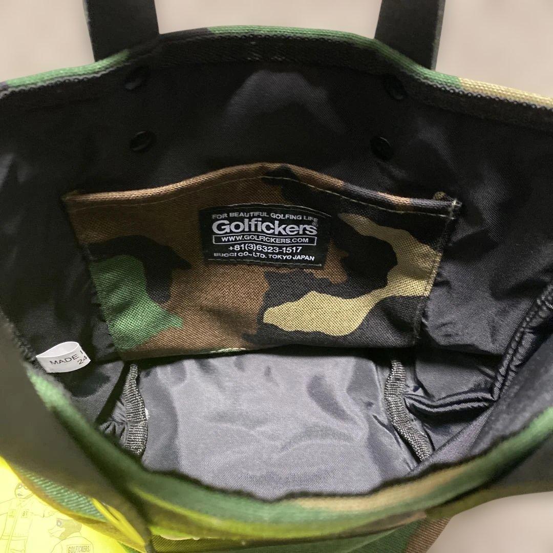 Golfickers 迷彩柄カートバッグ