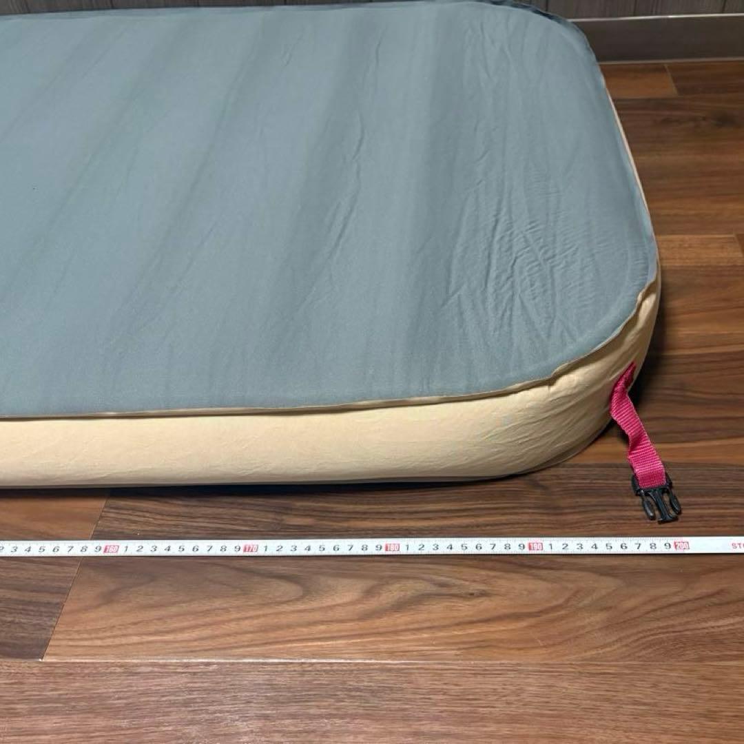 クイックキャンプ　極上インフレータブルベッド 10cm シングル