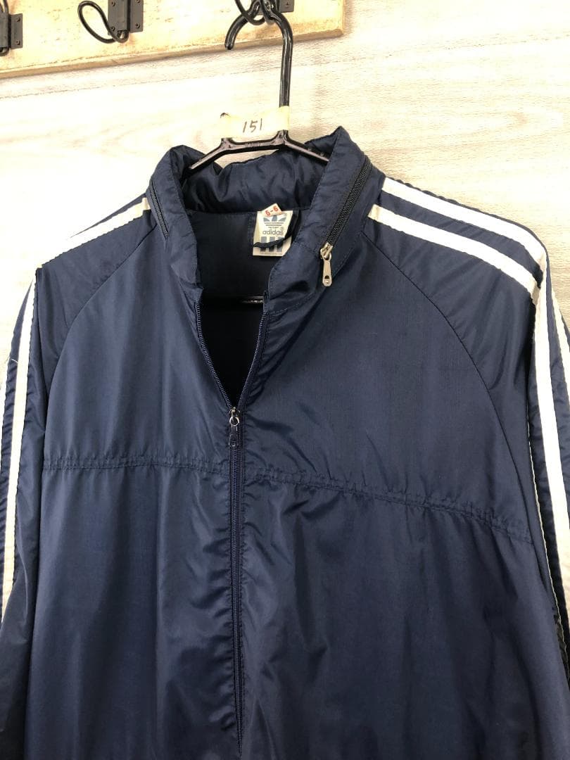 80s adidas アディダス ●ユーゴスラビア製＜ジャケット＞M01513ｍ