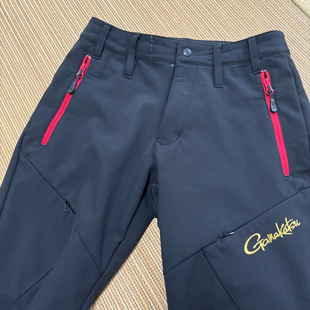 Gamakatsu フィッシングパンツ S ブラック(美品)