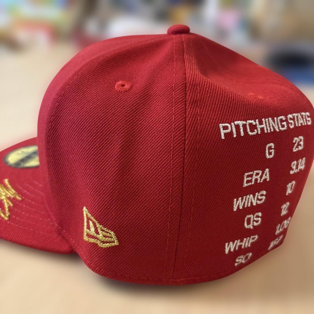 NEW ERA 59FIFTY キャップ 7 3/8 エンゼルス サイン入 新品