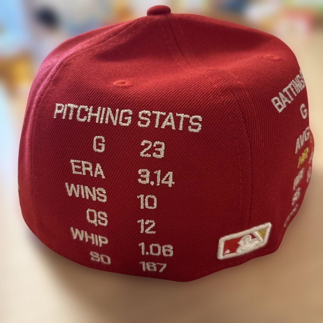 NEW ERA 59FIFTY キャップ 7 3/8 エンゼルス サイン入 新品