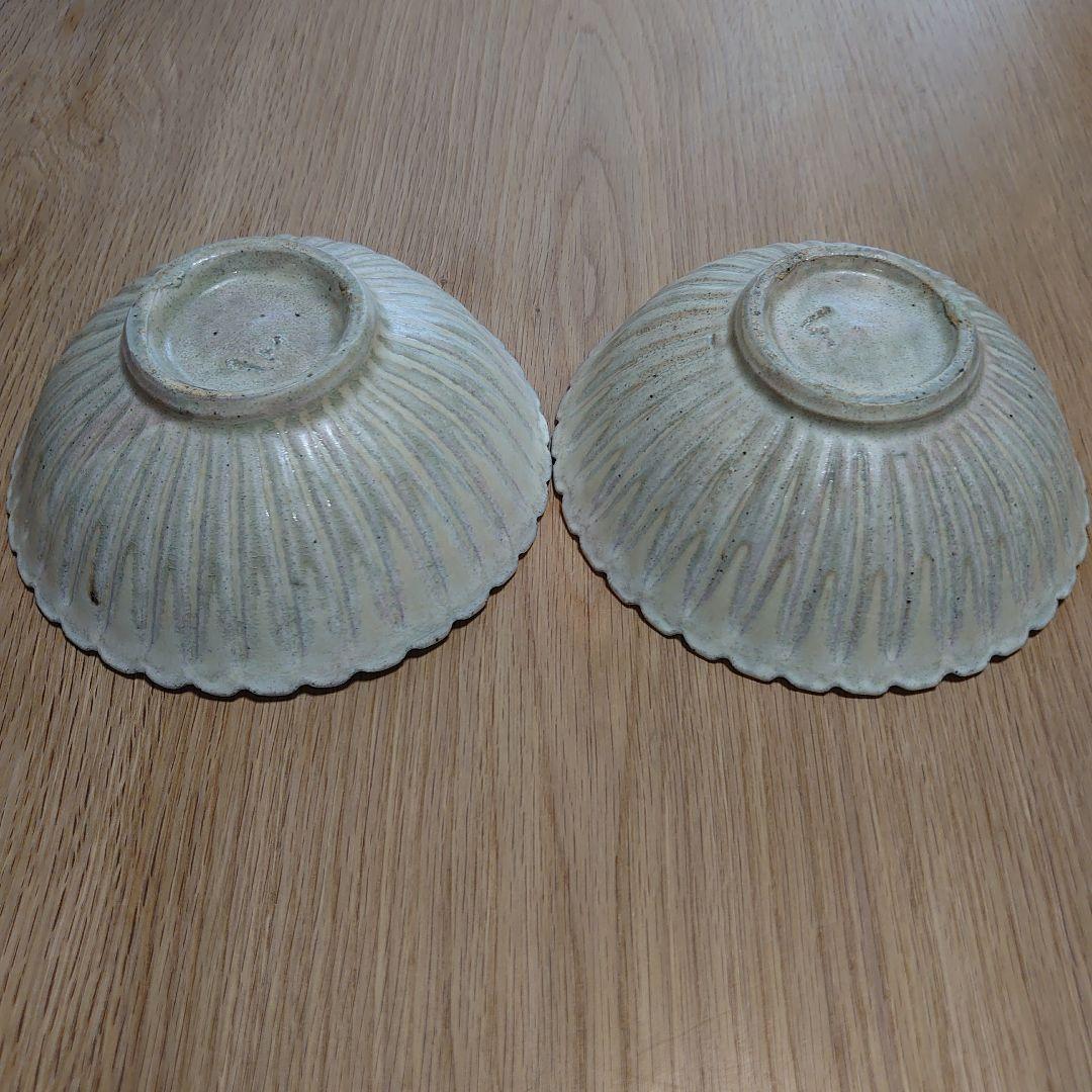 余宮隆さん　輪花鉢2客セット
