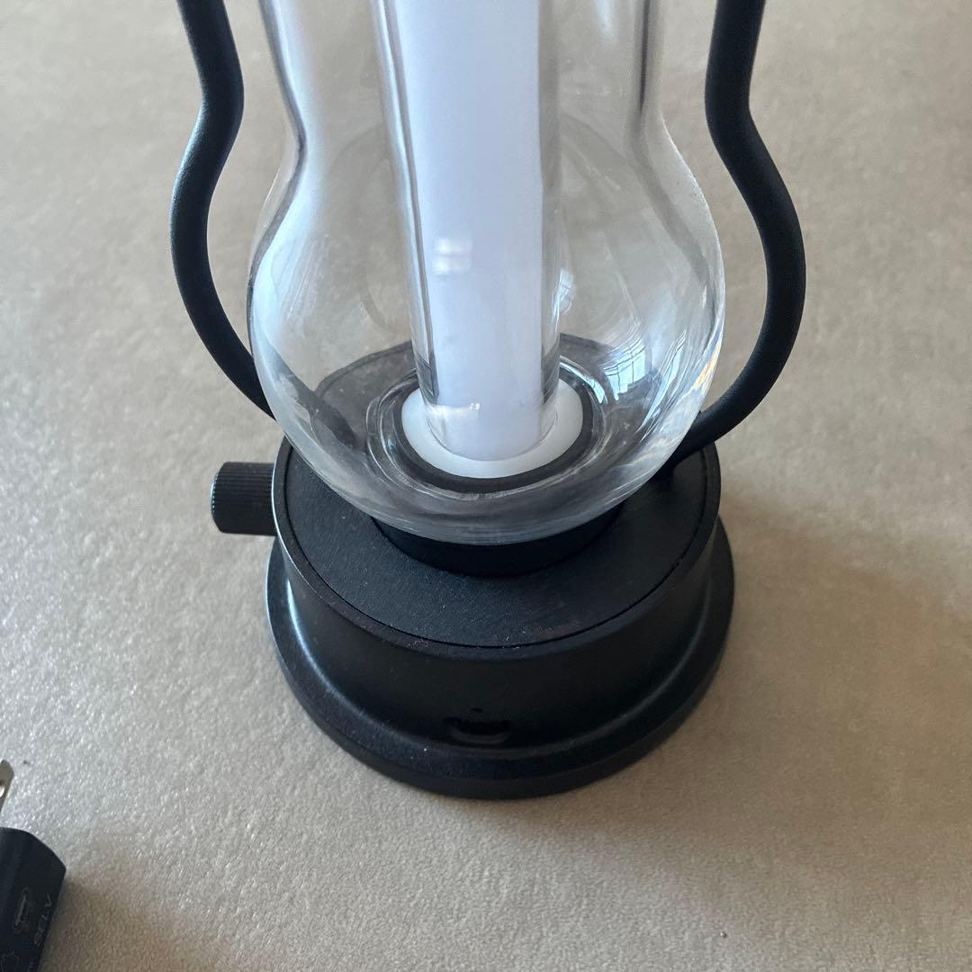 BALMUDA ランタン ブラック 充電器付き