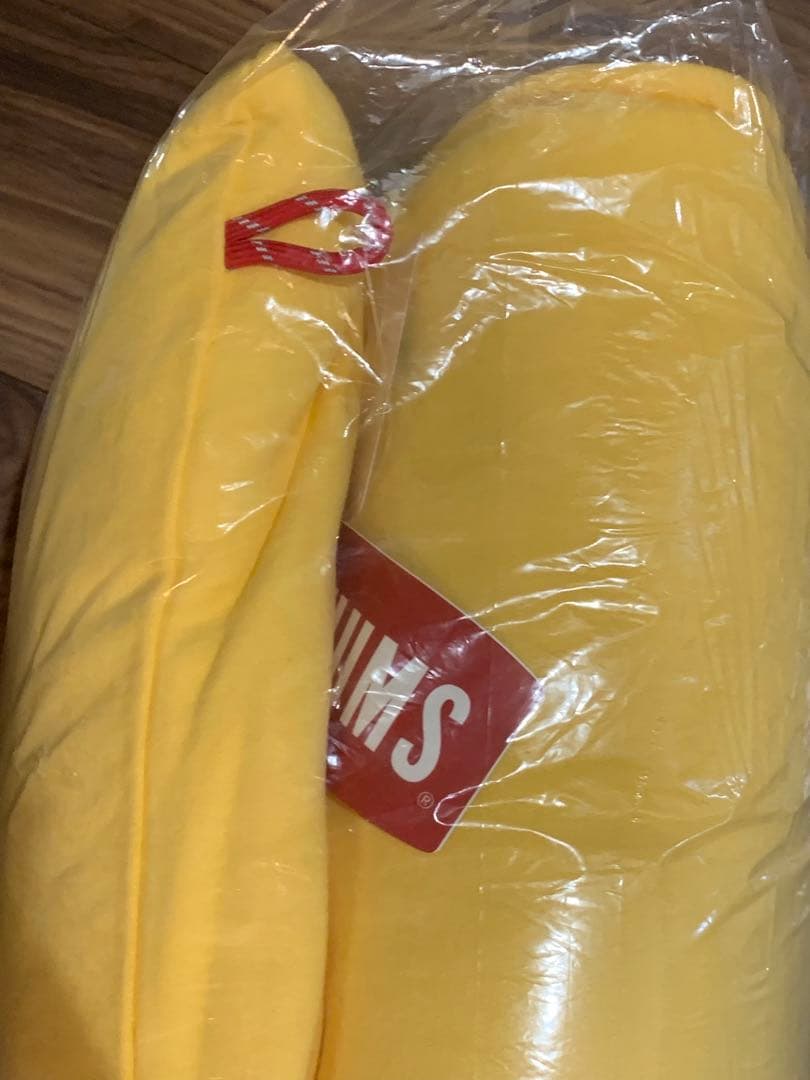 新品　チャムス　フラットクッションロング　バナナ　イエロー