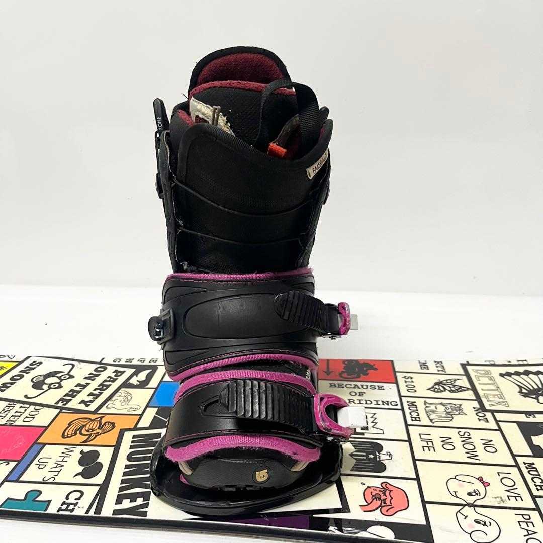 BURTON レディース　スノボセット　バートン　女性用　スノーボード　バイン