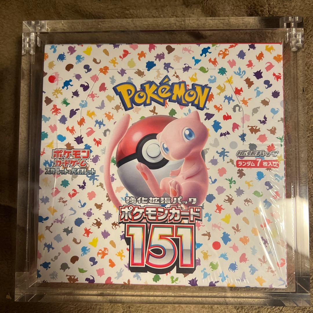 ポケモンカードゲーム シュリンク付き BOX 新品未開封 151 絶版