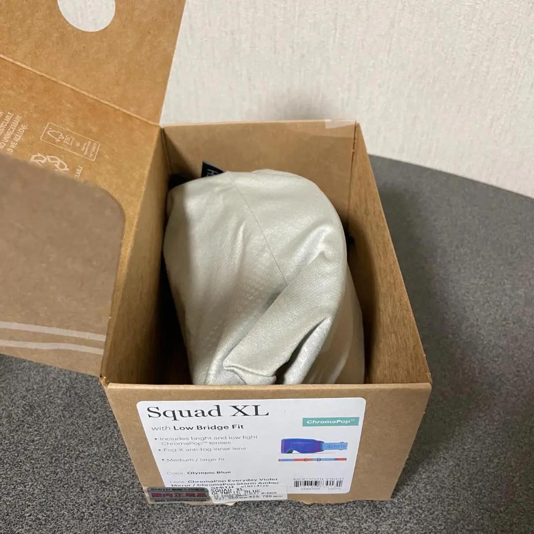 SMITH SQUAD XL オリンピックブルー 23-24モデル【国内正規品】
