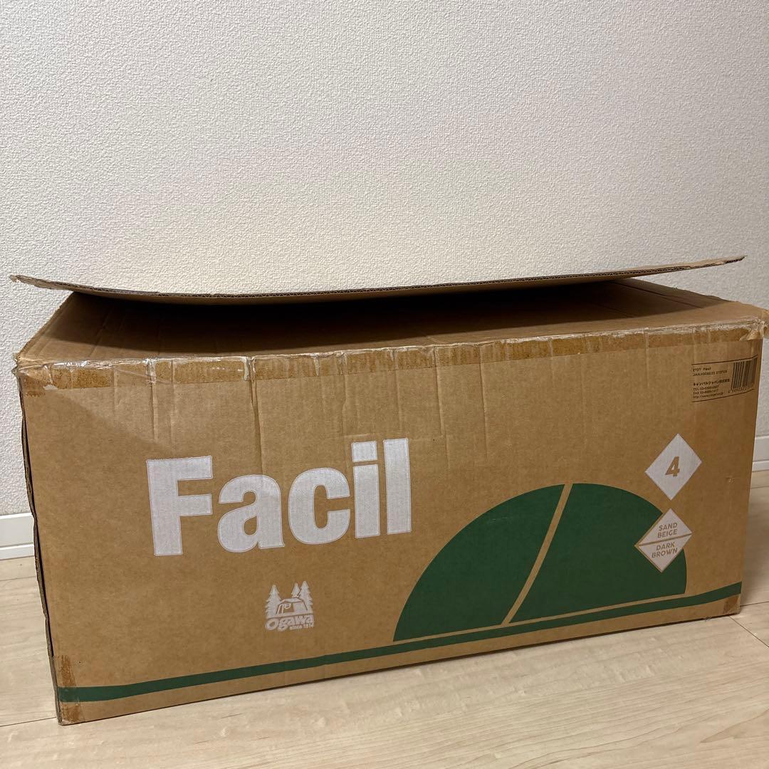 Ogawa オガワ／Facil ファシル　2ルームテント　マルチシート付き