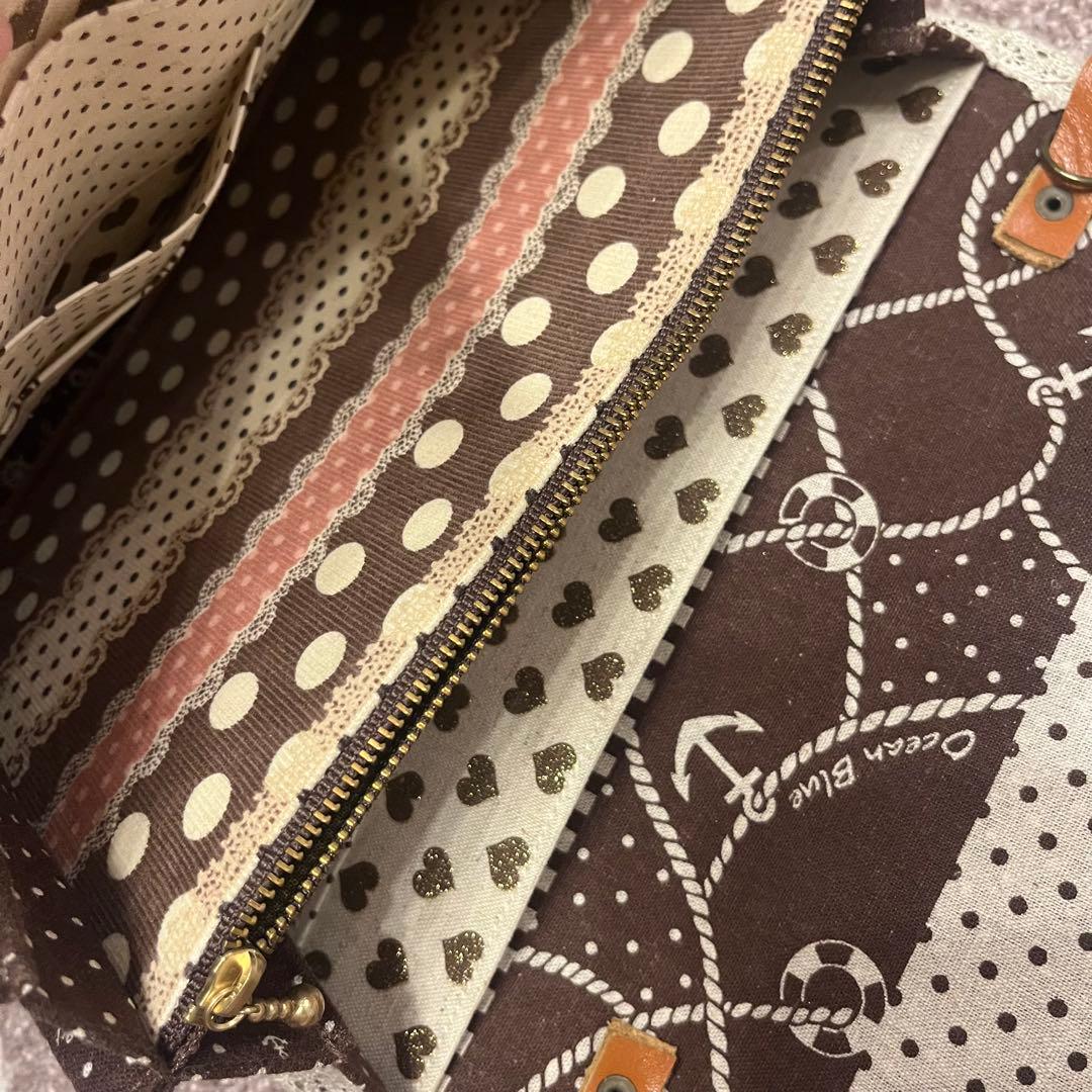 ハンドメイド　ダッフィー　ポーチ