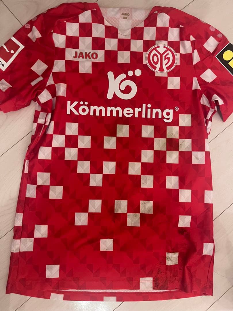 MAINZ 05 佐野海舟　実使用サイン入りユニフォーム