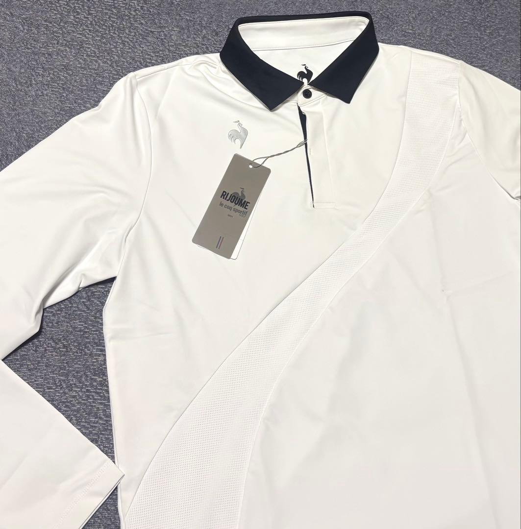 15400円★ルコック フロント切替デザイン 長袖シャツ★LL