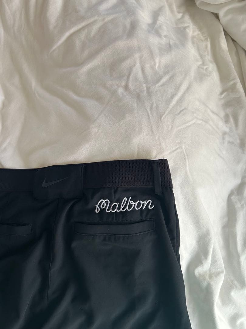 公式購入　malbon ×nike ゴルフパンツ