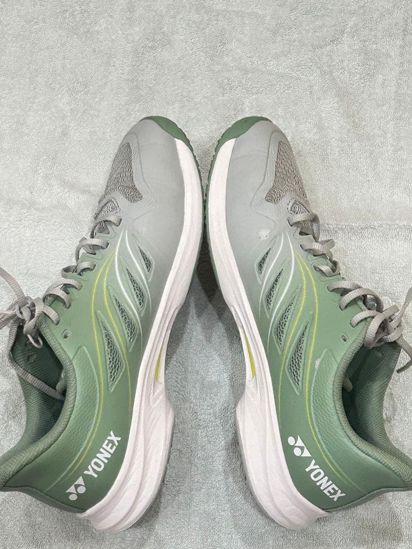 【美品】YONEX ソフトテニスシューズ AERODASH WIDE 27.0