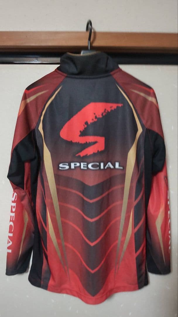 Daiwa SPECIAL 鮎シャツ長袖 マグマブラック Lサイズ