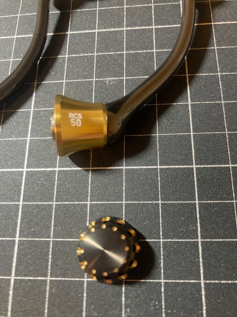 RCSマシンカットライトハンドルSLPW スピニングハンドルキャップS 2セット