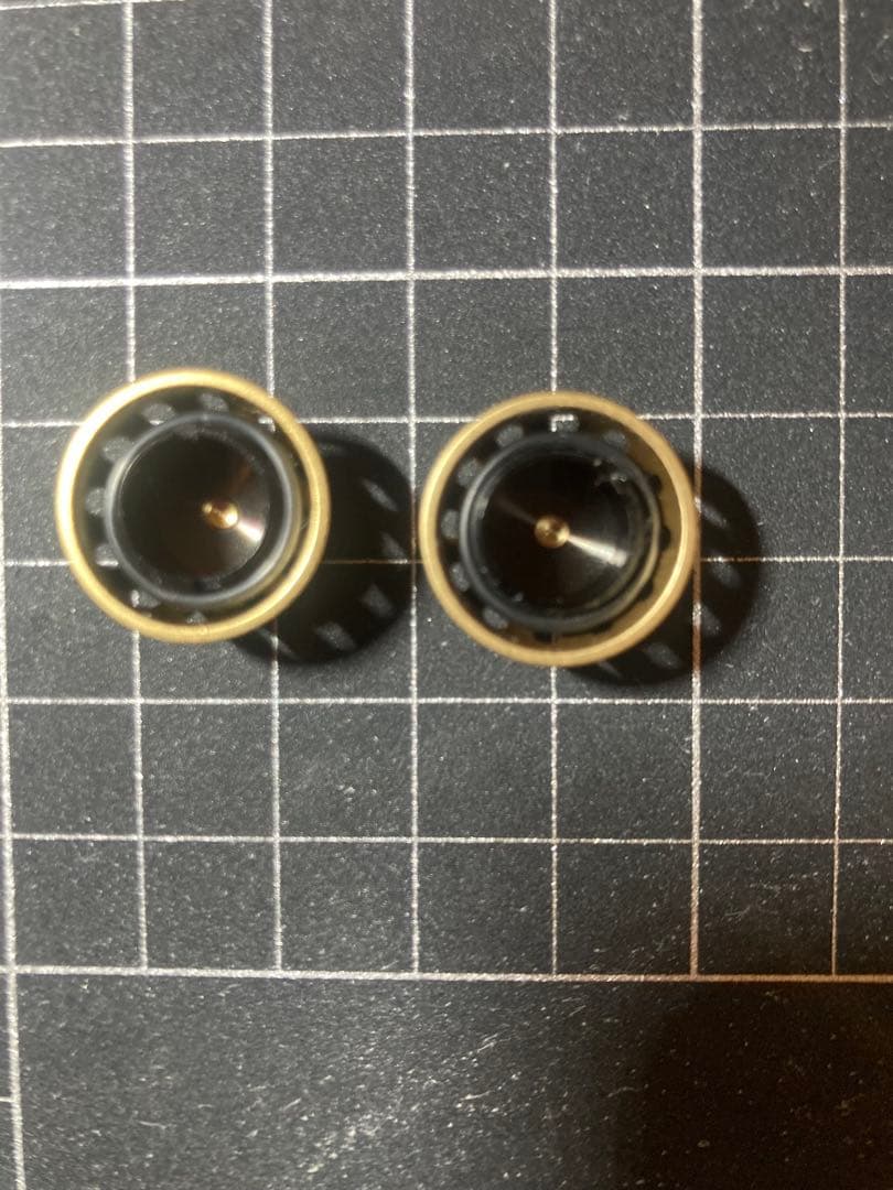 RCSマシンカットライトハンドルSLPW スピニングハンドルキャップS 2セット