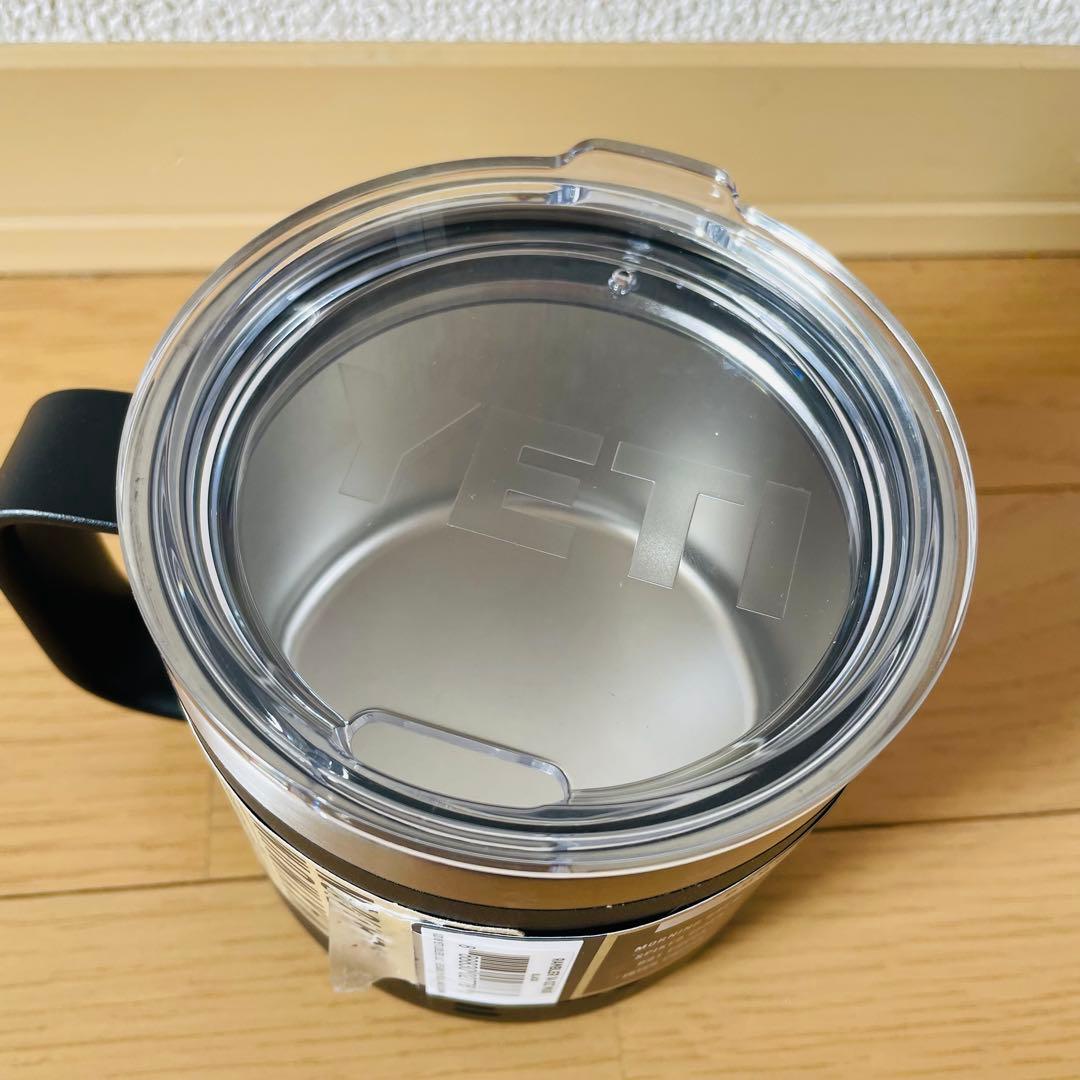 ほぼ未使用YETI Rambler 14 oz Mug ブラック　414ml