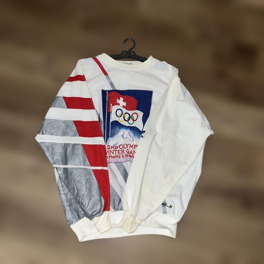 adidas オリンピック冬季大会 スウェットシャツ