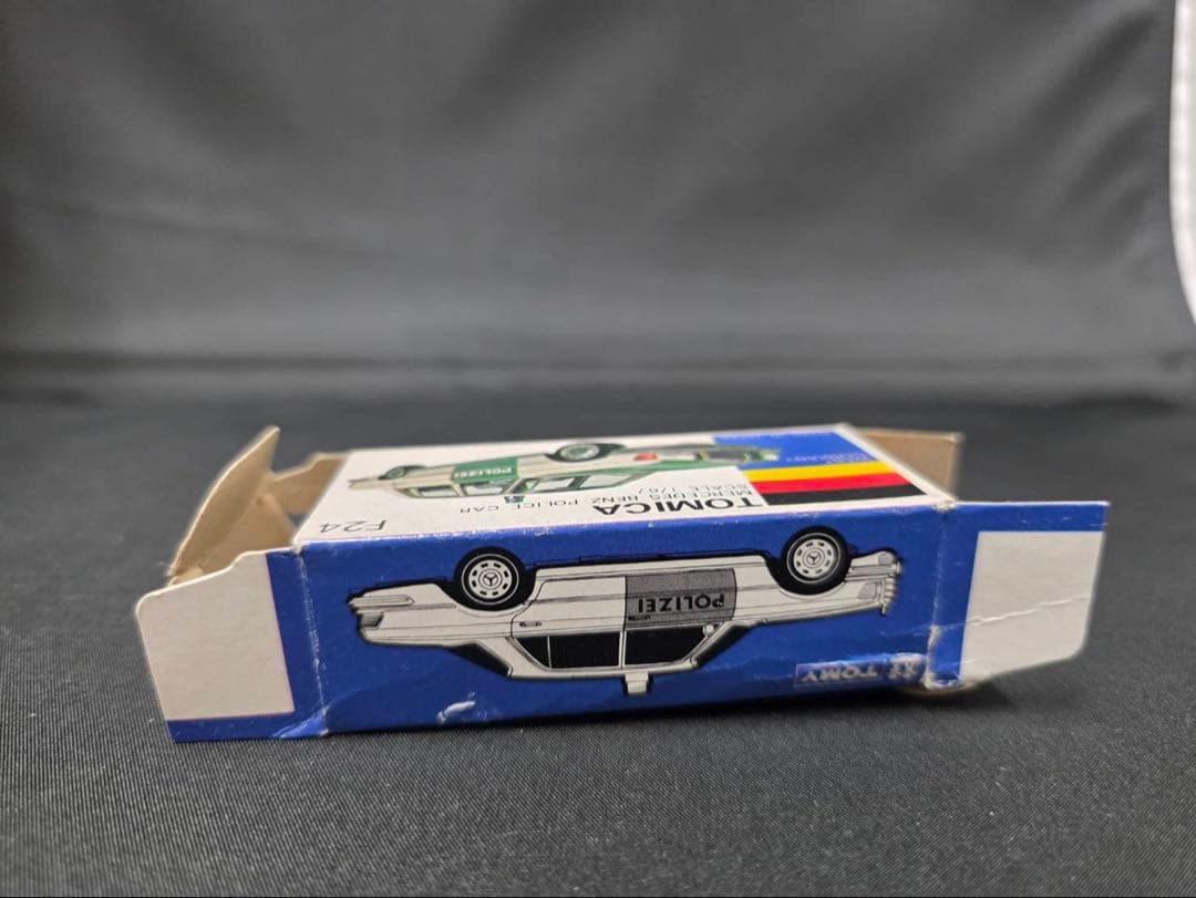 トミカ青箱F24メルセデス・ベンツ450ＳＥＬポリスカー(日本製)