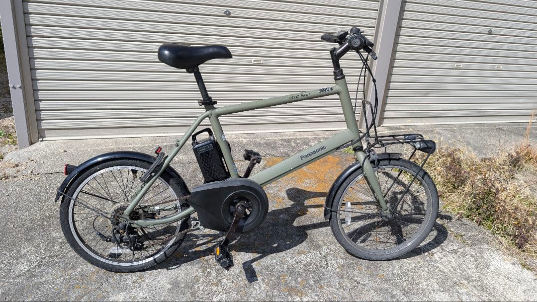 Panasonic VELO-STAR 電動アシスト自転車 オリーブグリーン