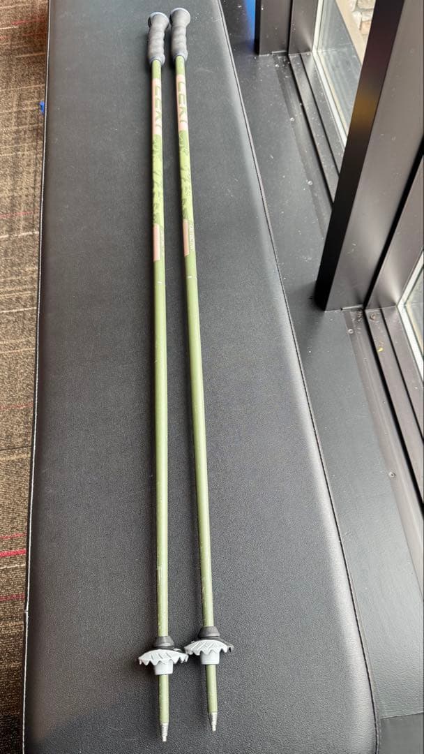スキー LEKI DETECT S SKI POLES 115cm