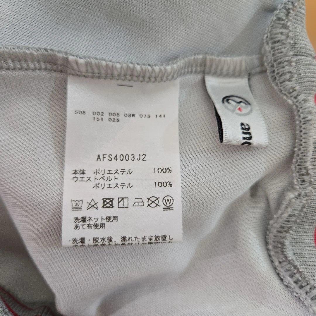 未使用 and per se アンパスィ プリント スウェット スカート