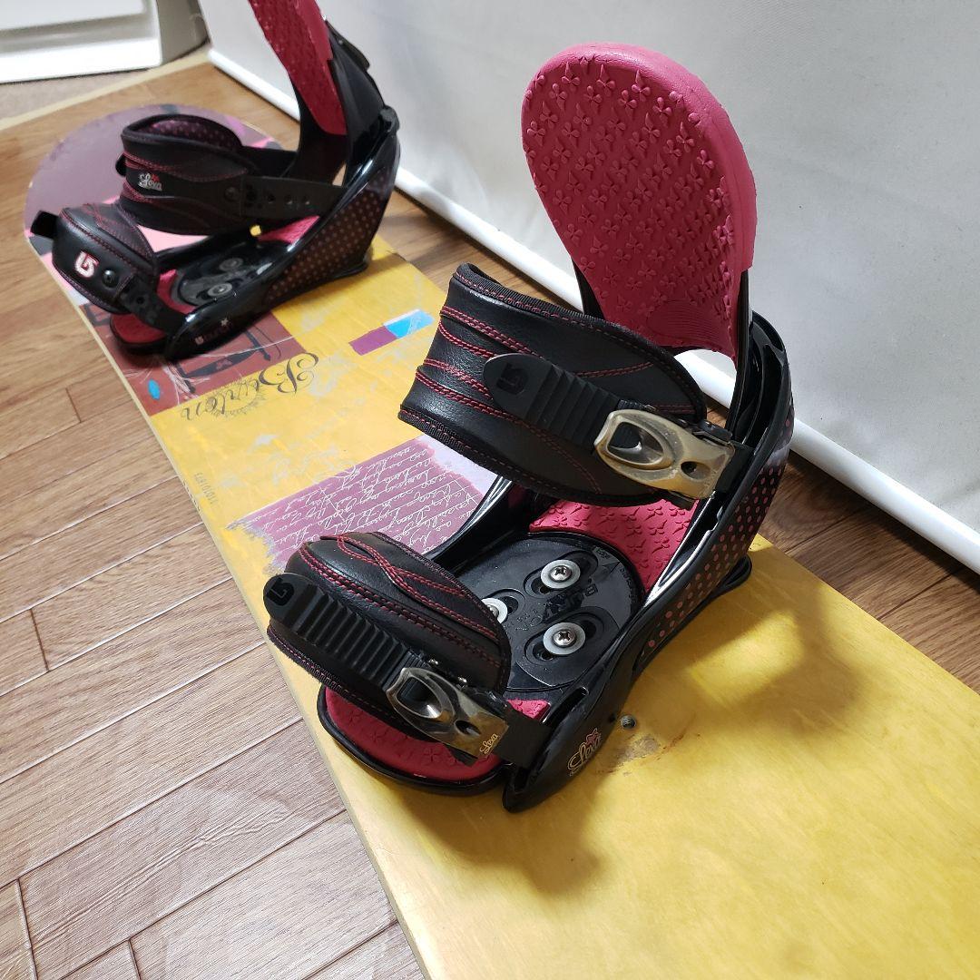 BURTON FEELGOOD LEXA 145cm スノーボードセット