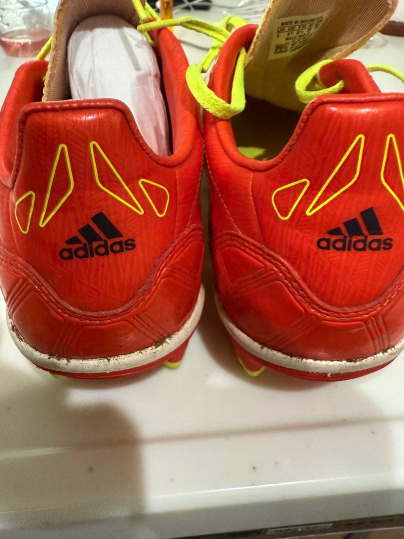 adidas F10 サッカーシューズ イエロー/オレンジ