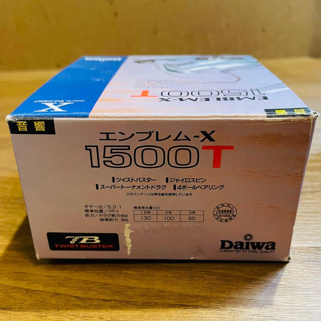 未使用 DAIWA ダイワ EMBLEM-X 1500T 音響 スピニングリール