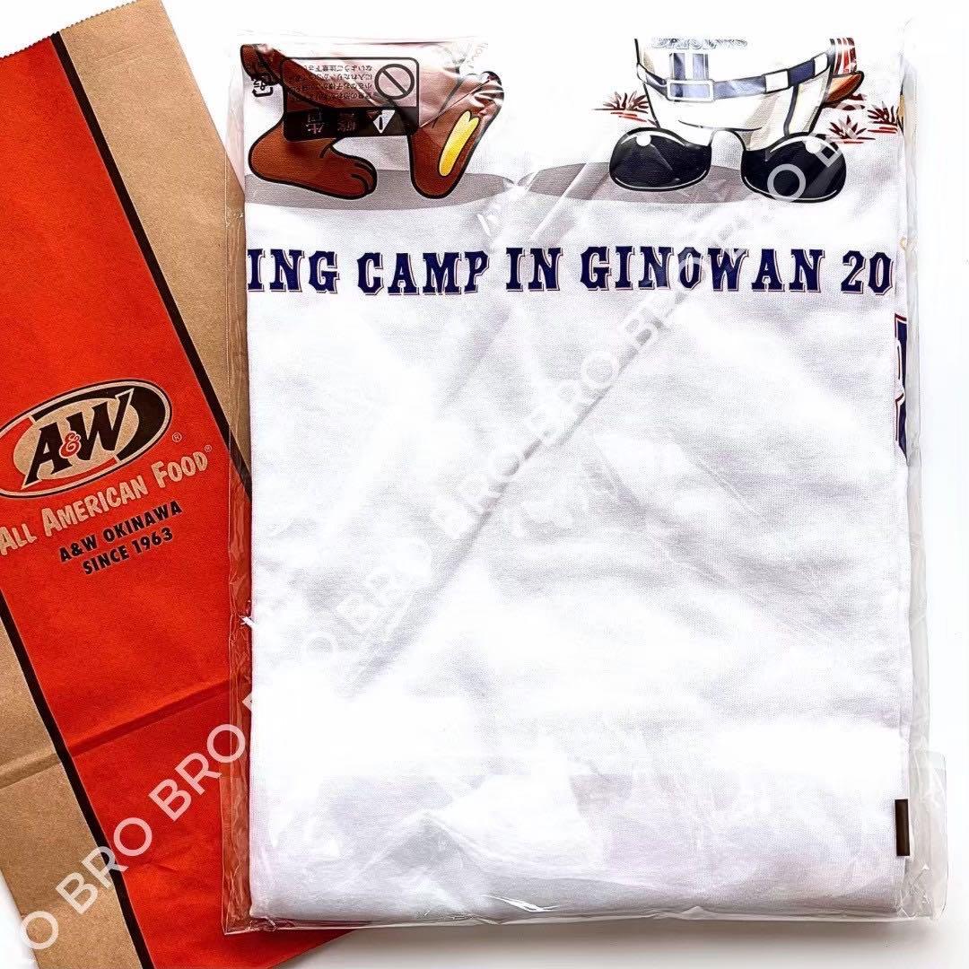 新品未開封 A＆W 横浜 DeNA ベイスターズ Tシャツ 限定 ホワイト L