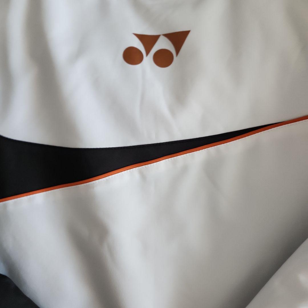 YONEX 長袖 ウォームアップウェア JP O ホワイト/ブラック