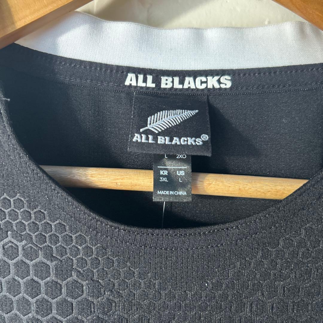 【adidas】 ALL BLACKS ラグビーシャツ