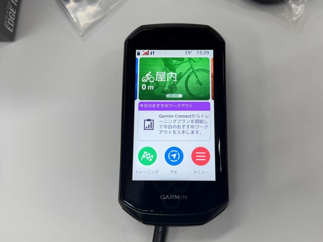 【美品】Garmin Edge 1050 保護フィルム2枚付