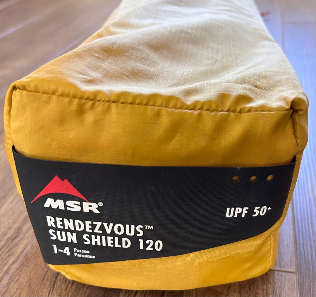 MSR エムエスアール ランデブーサンシールド120ウィング タープ