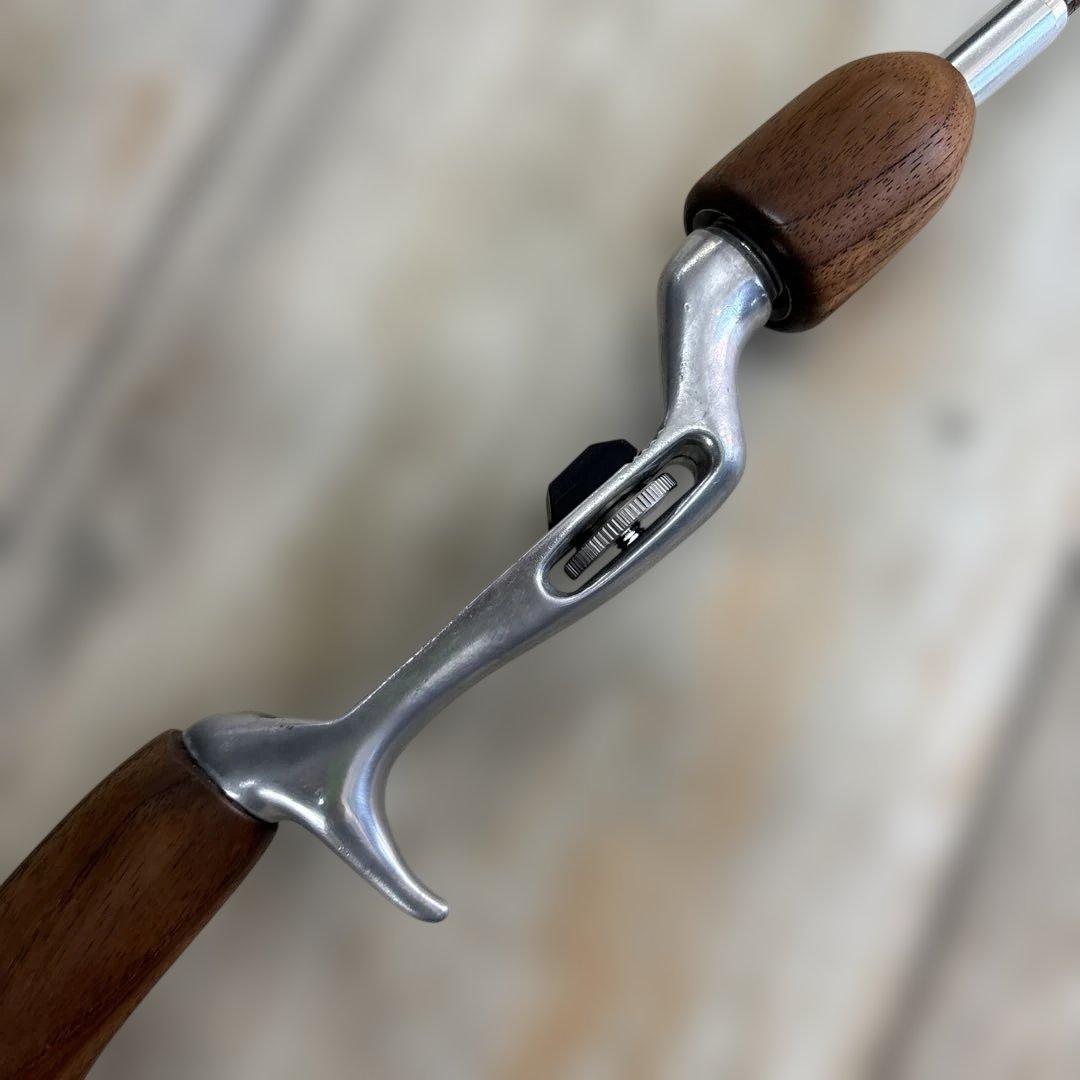 IRON LUNKER バスロッド 木製ハンドル