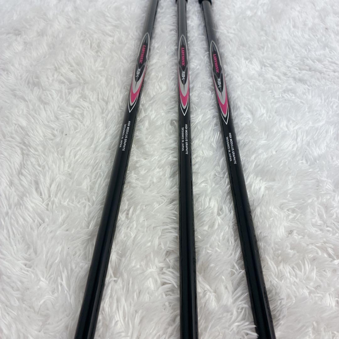 【極美品】 LADY SONICレディース ゴルフクラブセット キャディバッグ付