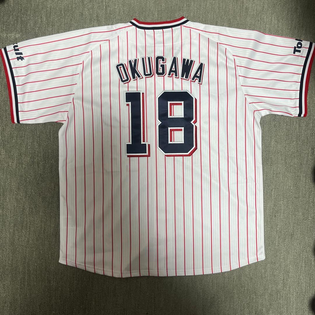 東京ヤクルトスワローズ 奥川恭伸 ユニフォーム Lサイズ